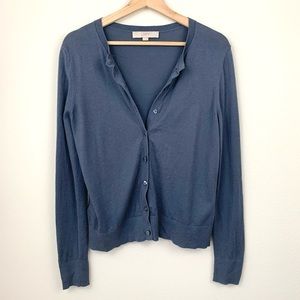 LOFT Blue Cardigan